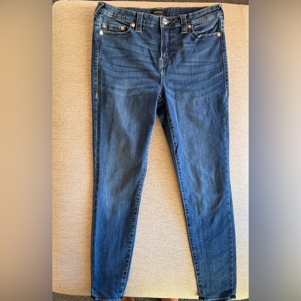 True Religion Women's Blue Skinny Jeans